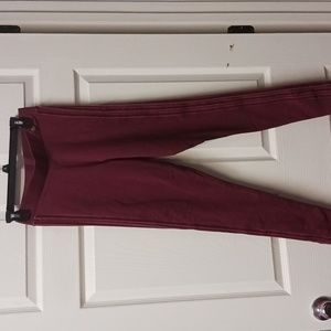 Adidas Triple Striped Purple leggings